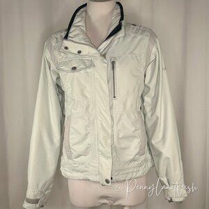 Columbia Titanium Omni-Tech Ski Jacket Medium M White